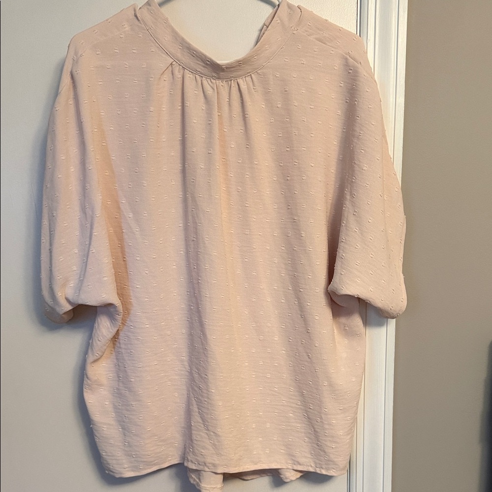 Elegant Cream Women's Top